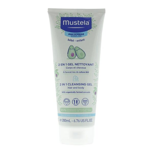 MUSTELA 2 VO 1 SAMPON ZA TELO I KOSA  200 ML
