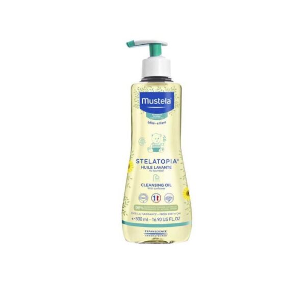 MUSTELA STELATOPIA MASLO ZA KAPENJE SO  PUMPA  500 ML