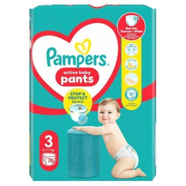 PEL.PAMPERS PANTS 3  /86