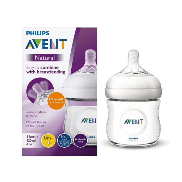 AVENT 100/01 ANTICOLIC SISE 0M+ 125ML.
