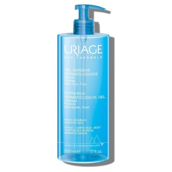 URIAGE DERMATOLSKI GEL EXTRA RICH  ZA LICE I TELO 500ML