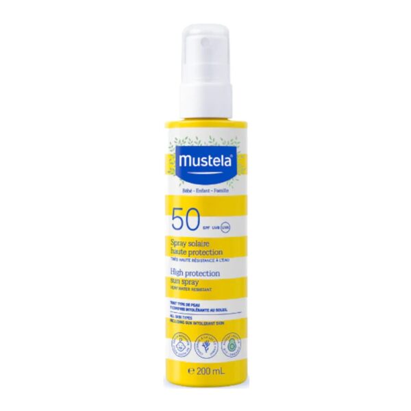 MUSTELA SUN SPF50 SPRAY  200ML.