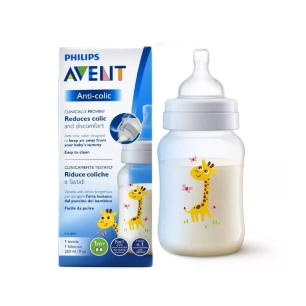 AVENT 103/01 ANTICOLIC SISE 1M+ 260ML
