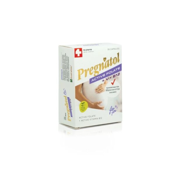 4U PREGNATOL AKTIVE FOLAT + B12 X 30