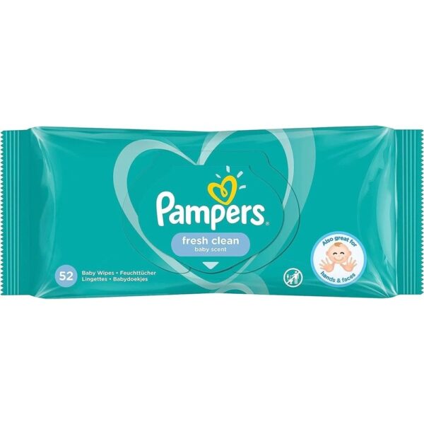 PAMPERS VLAZNI MARAMICI FRESH CLEAN  X 52