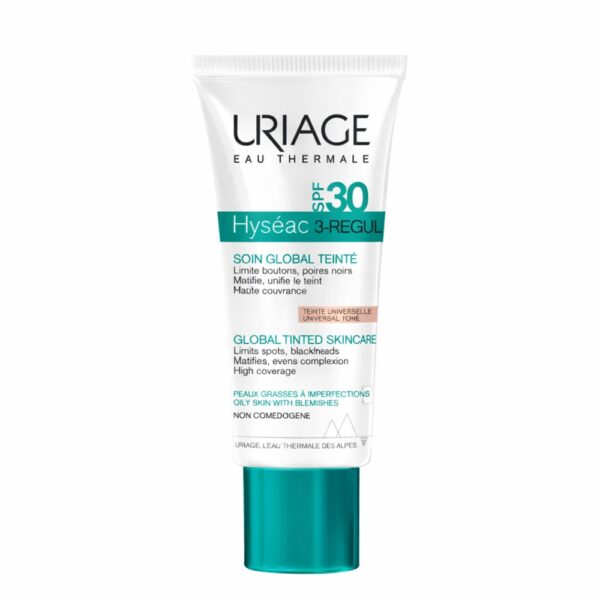 URI.HYSEAC 3-REG SPF30 KREM ZA MASNA KOZA PROTIV FLEKI I MITESERI TONIRANA 40ML