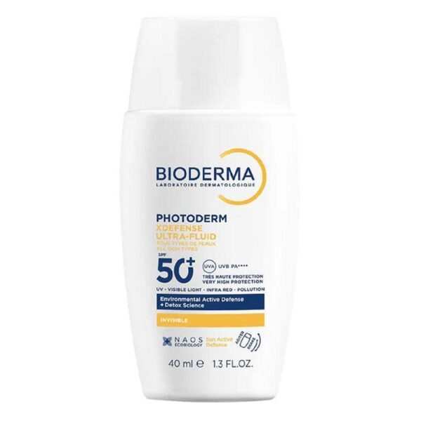 BIODERMA PHOTODERM XDEFENSE ULTRA-FLUID 50+ INVISIBLE 40ML