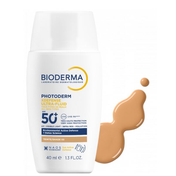 BIODERMA PHOTODERM XDEFENSE ULTRA-FLUID SPF 50+ N03 40ML